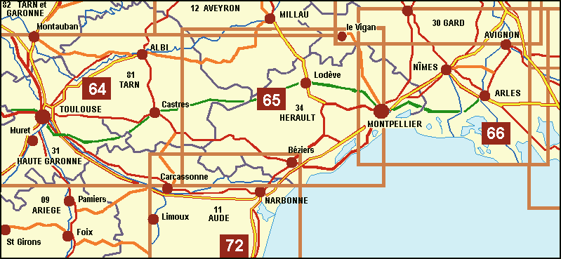 Via Tolosana Chemin D Arles Cartographie